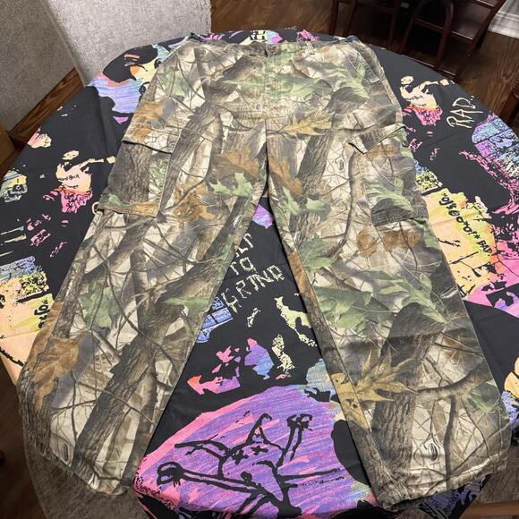 Wrangler Other - Vintage 90s Wrangler Outdoor Gear Advantage Timber Camo Cargo‎ Pants Size 36x31